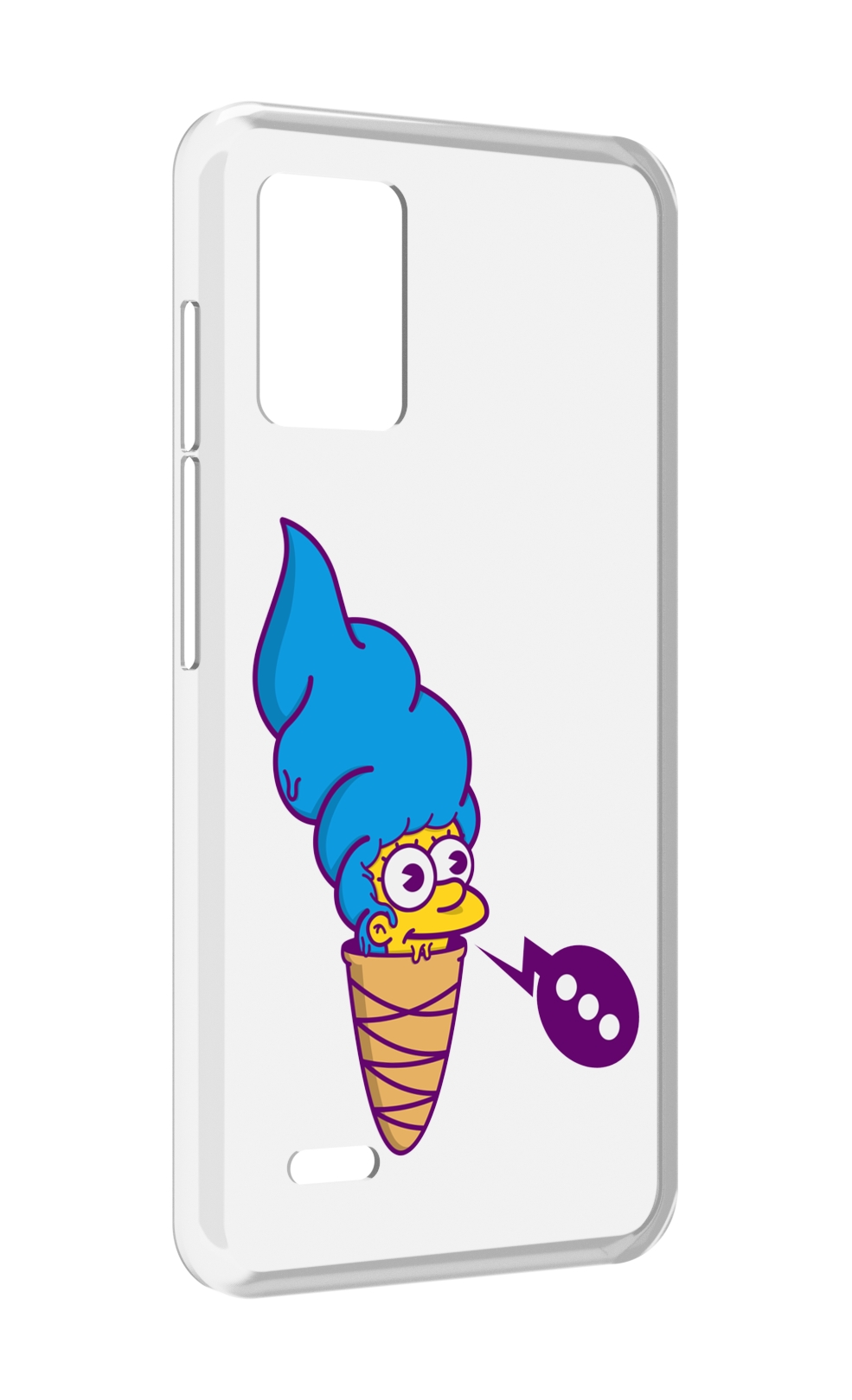 

Чехол MyPads Мардж-рожок для UMIDIGI Bison X10S / Bison X10G, Прозрачный, Tocco