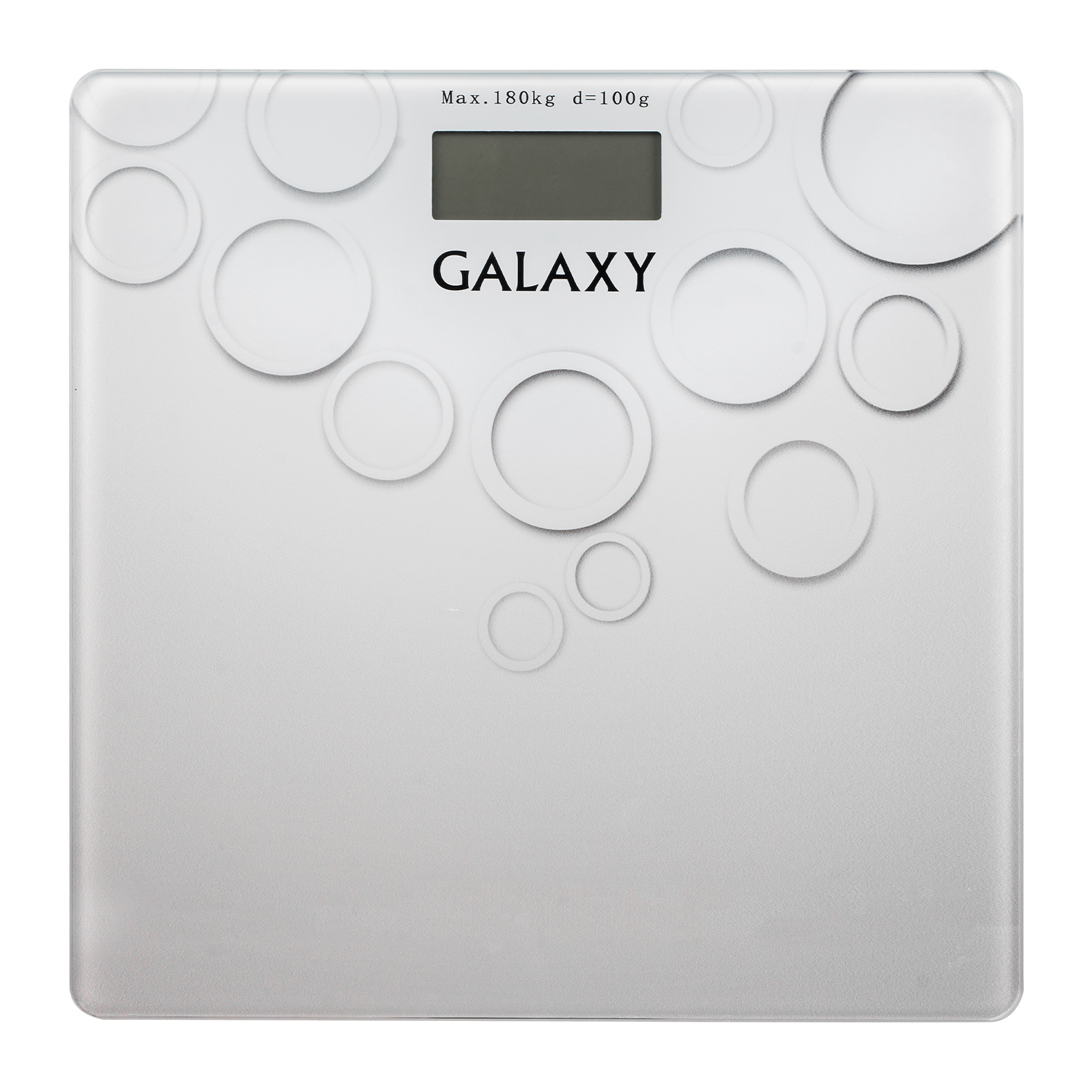 Весы напольные Galaxy GL4806 белый весы торговые mertech m er 328 c 15 2 led с rs 232 и usb без акб белый