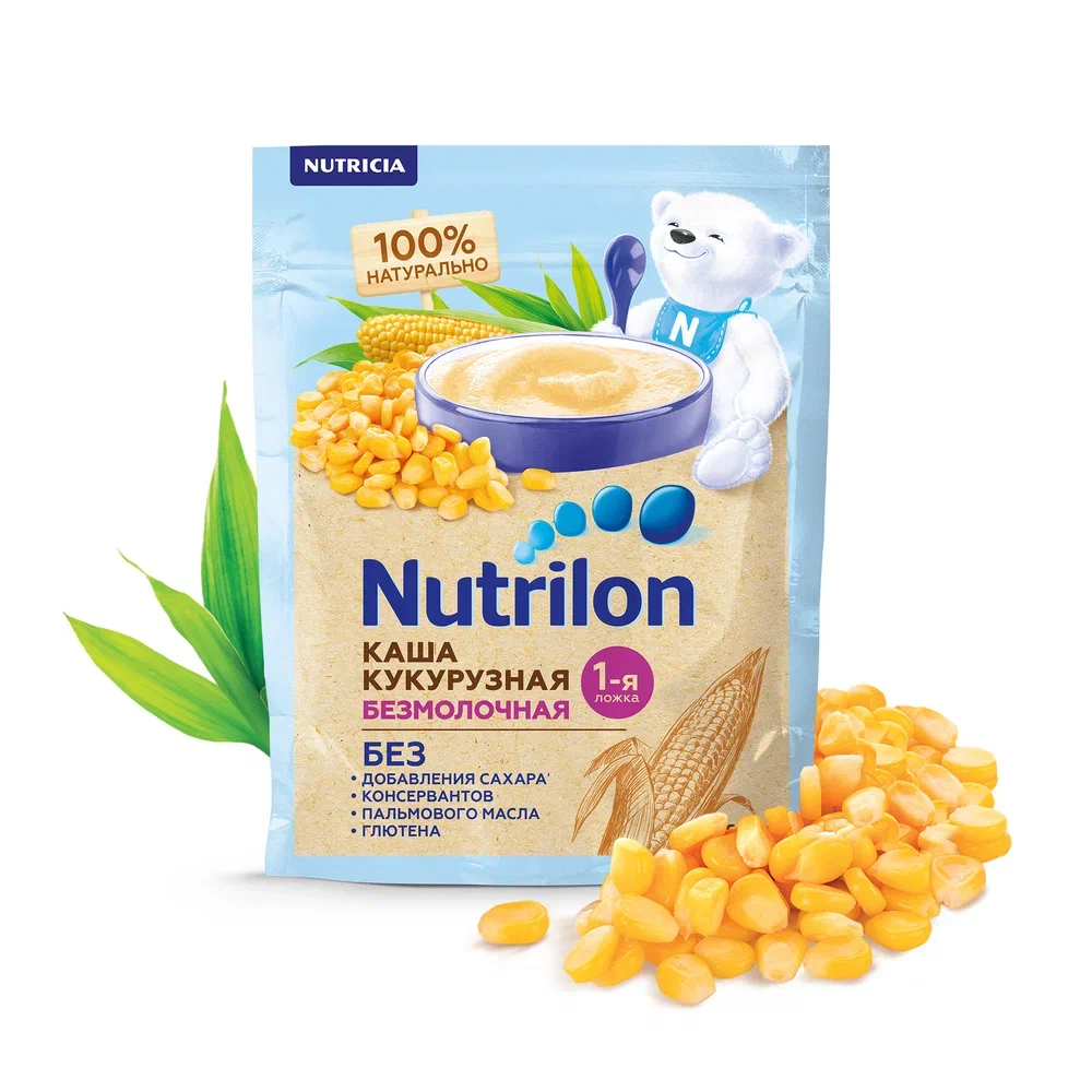 Каша безмолочная Nutrilon Кукурузная с 6 мес. 180 г