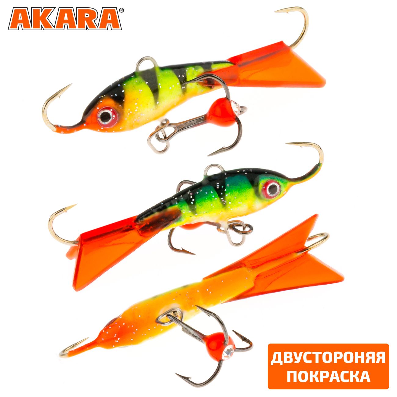 

Балансир Akara Midge 35 мм 4 гр. 1,4-1/7oz 29/94 2 штуки, Разноцветный, Midge