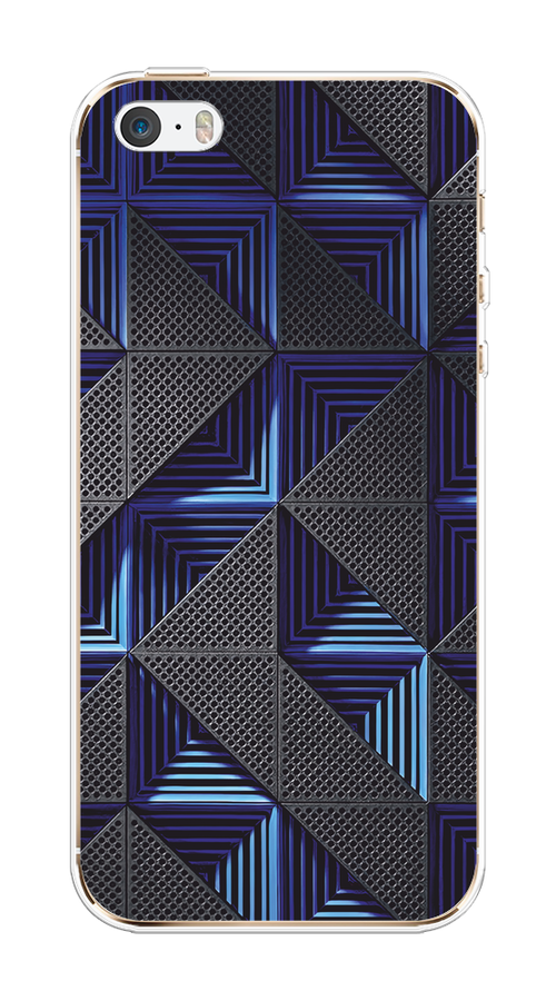 

Чехол на Apple iPhone 5/5S/SE "IBM", Серый;синий, 10350-3