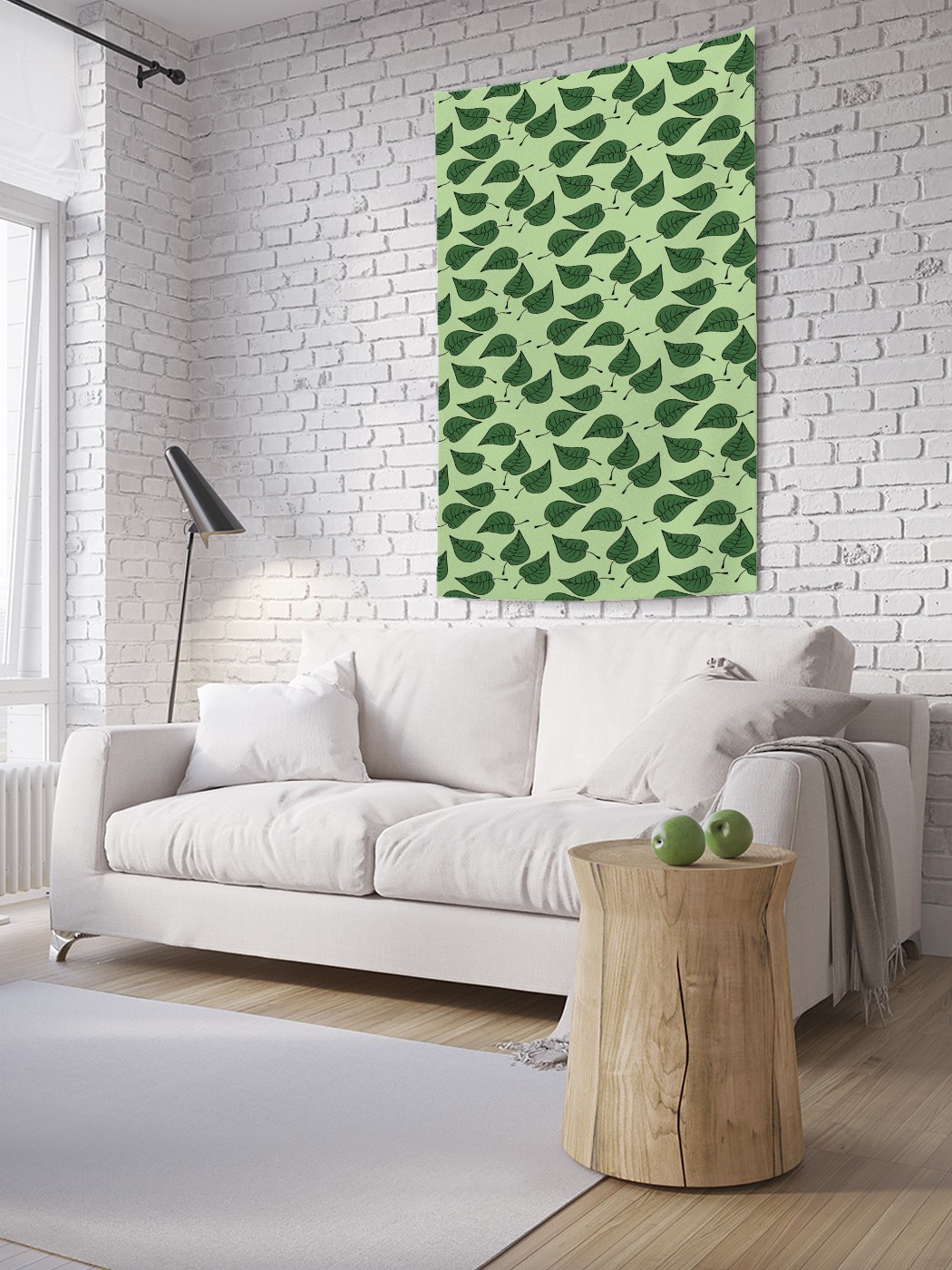 

Вертикальное фотопанно на стену JoyArty Сочная листва 150x200 см, Сочная листва
