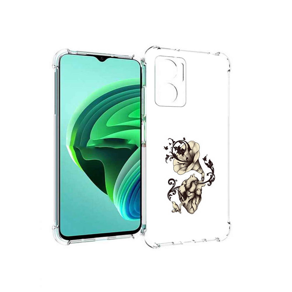 Чехол MyPads Граммофон для Xiaomi Redmi Note 11E 5G/Redmi 11 Prime 5G/Redmi 10 5G