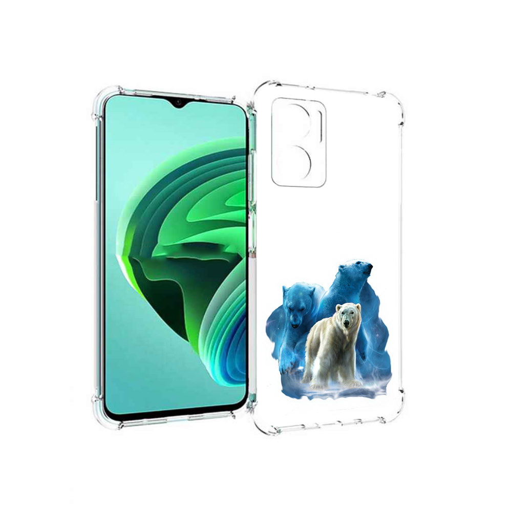 

Чехол MyPads полярный медведь для Xiaomi Redmi Note 11E 5G/Redmi 11 Prime 5G, Прозрачный, Tocco