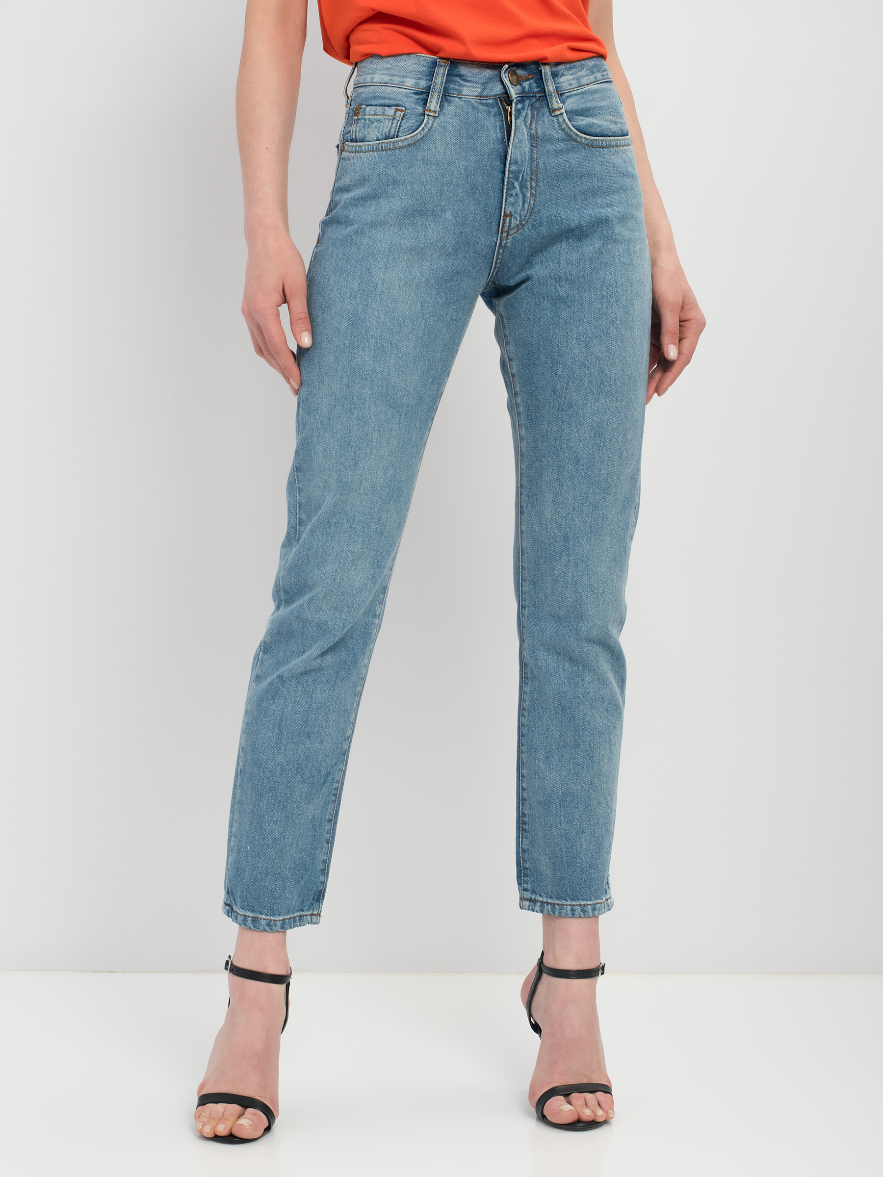 

Джинсы женские Lee cooper Emma Mom fit голубые 27, Emma Mom fit