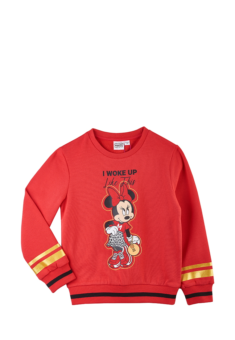 

Свитшот детский Minnie mouse AW21D07003835 красный р.134, AW21D07003835