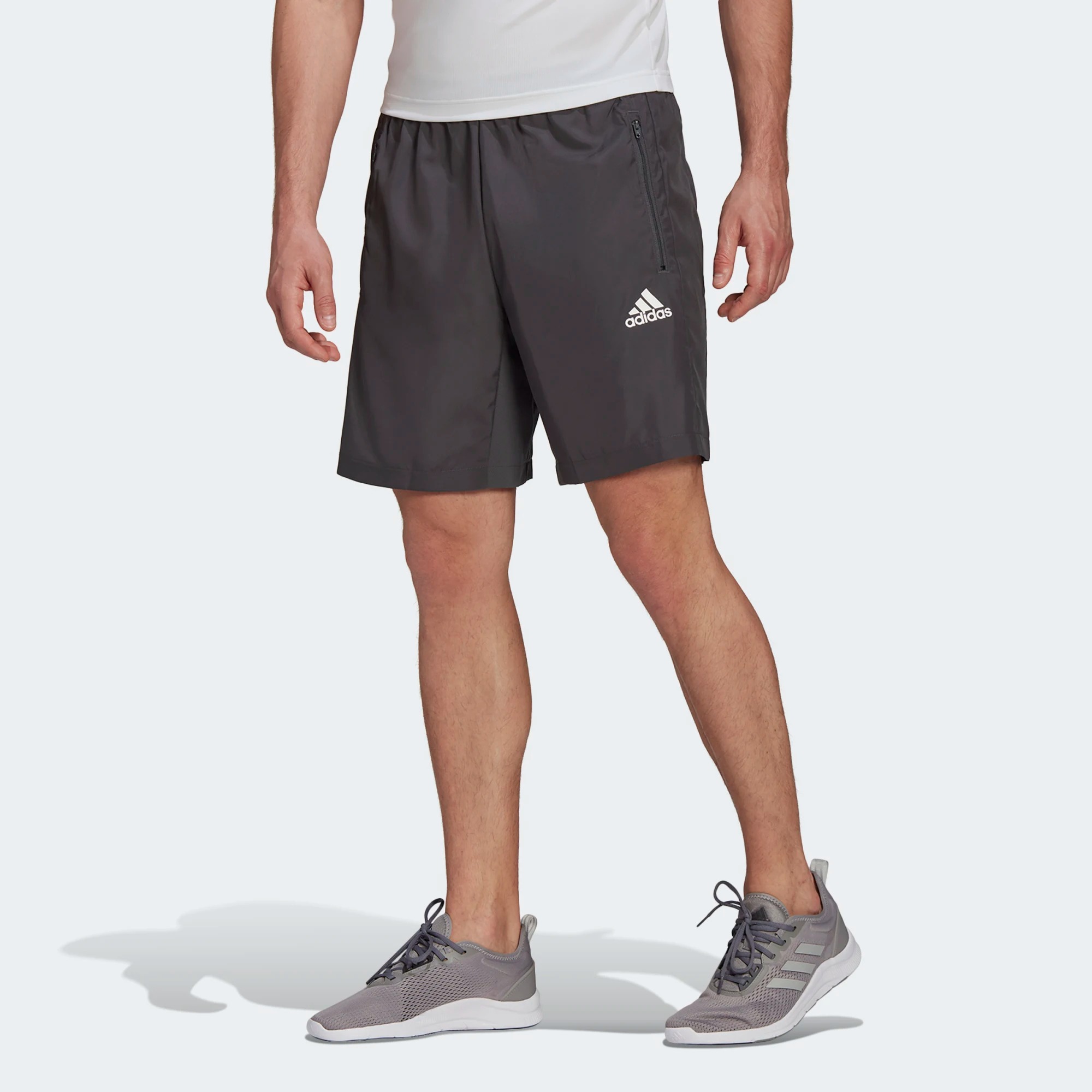 фото Шорты мужские adidas m wv short серые xl