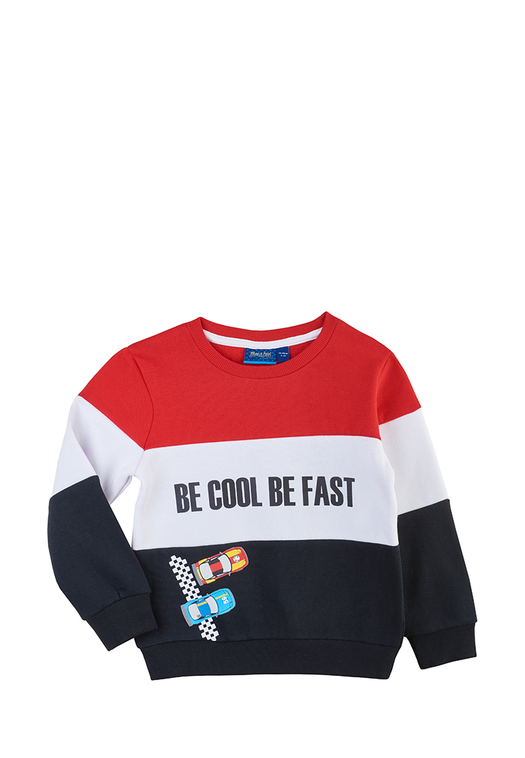 

Свитшот детский Max&jessi AW21C36104020 красный/белый/черный р.122, AW21C36104020