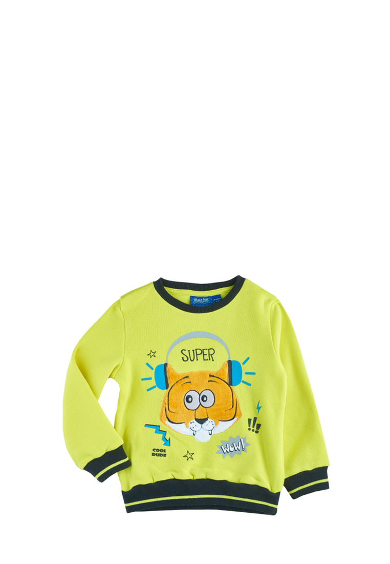 

Свитшот детский Max&jessi AW21C35903819 желтый р.104, AW21C35903819