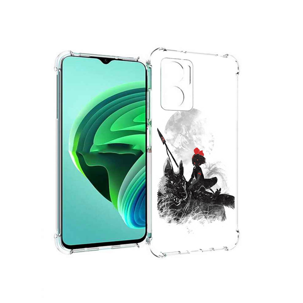 Чехол MyPads мононоке для Xiaomi Redmi Note 11E 5G/Redmi 11 Prime 5G/Redmi 10 5G