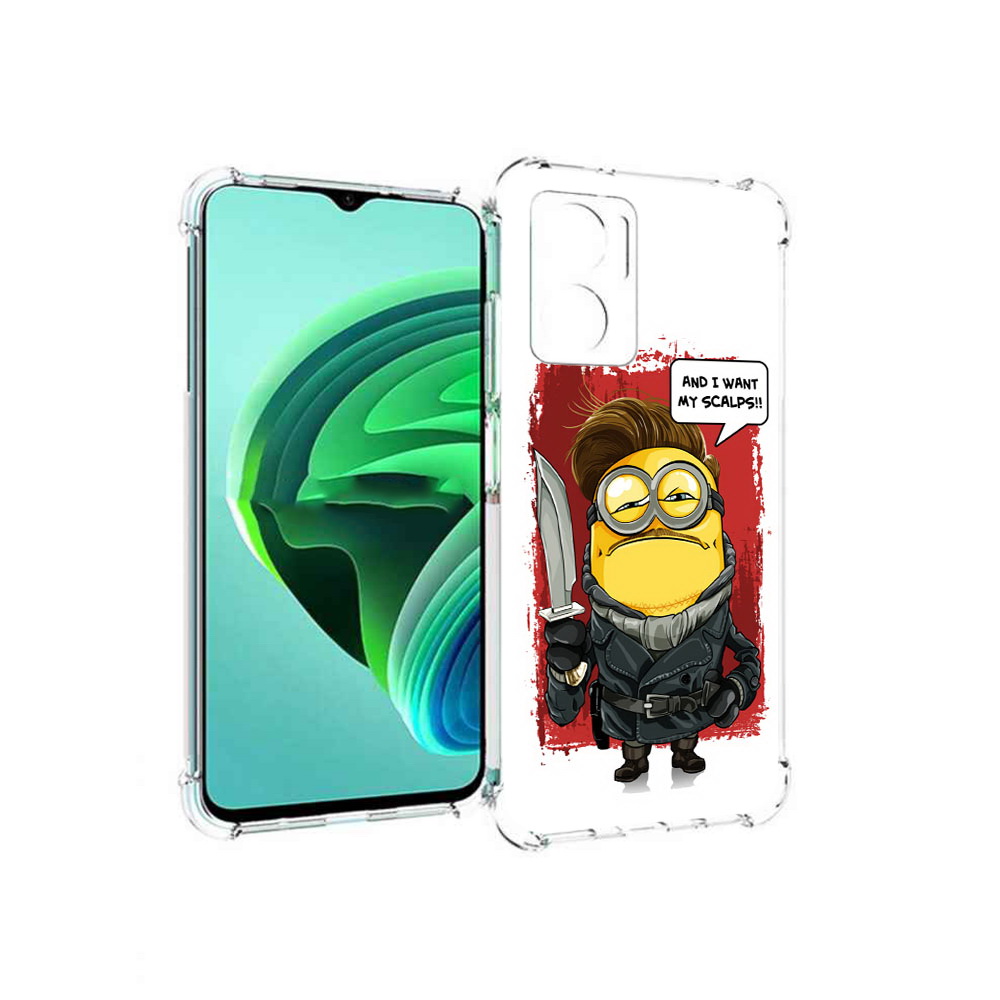 Чехол MyPads миньон убийца для Xiaomi Redmi Note 11E 5G/Redmi 11 Prime 5G/Redmi 10 5G