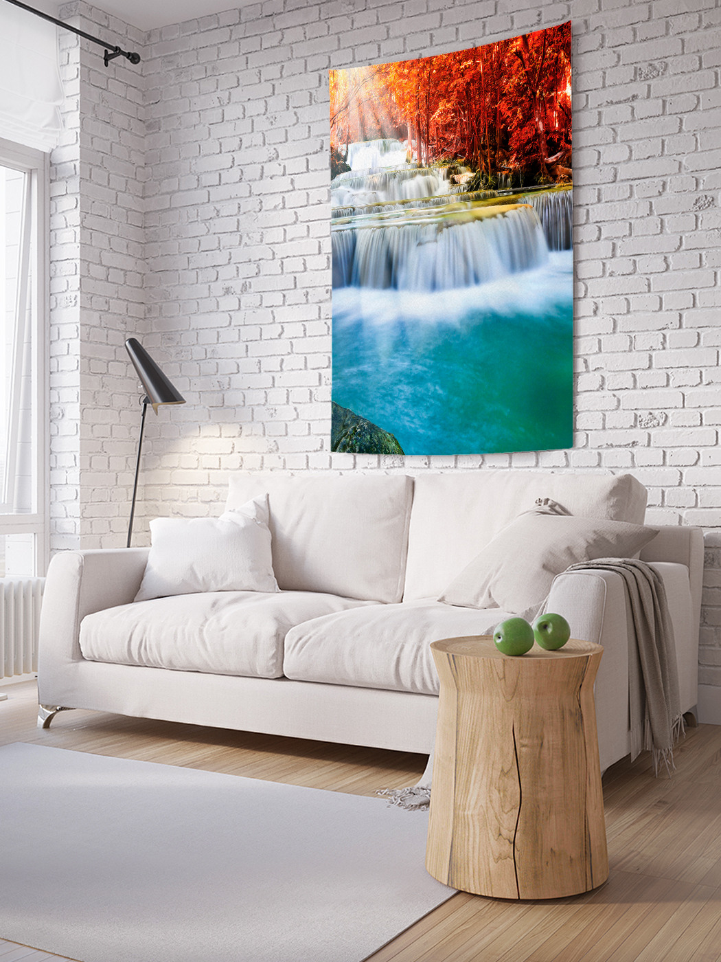 

Вертикальное фотопанно на стену JoyArty Райское место 100x150 см, Райское место