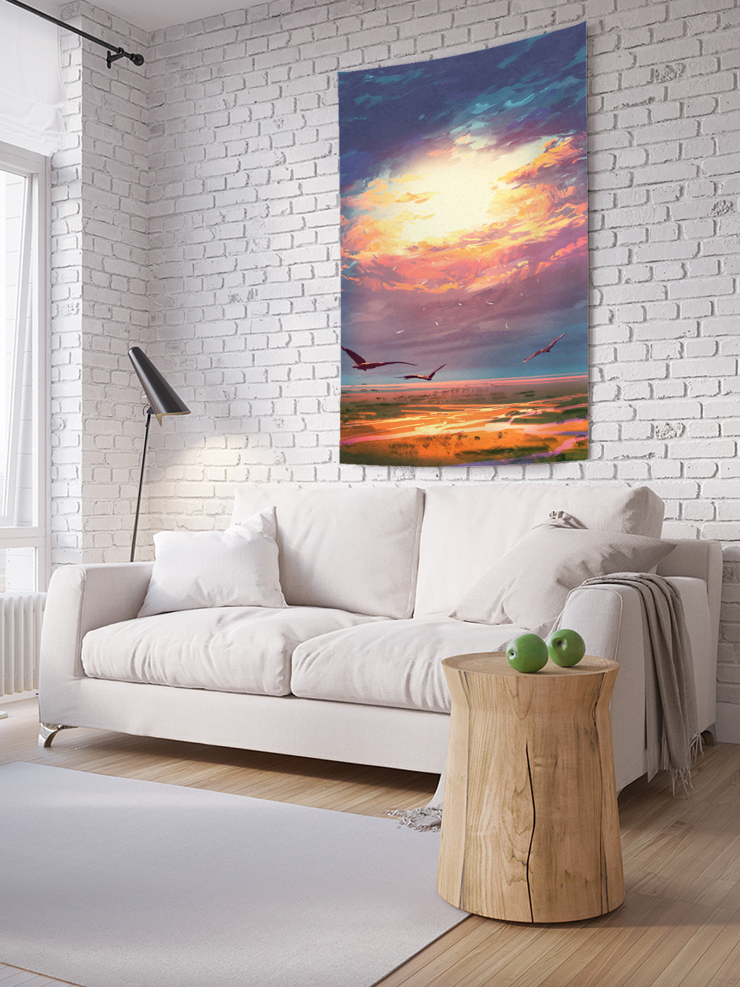 

Вертикальное фотопанно на стену JoyArty Разверзшиеся небеса 100x150 см, Разверзшиеся небеса