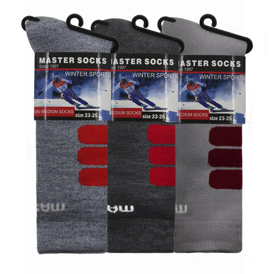 фото Гольфы женские master socks серые 25