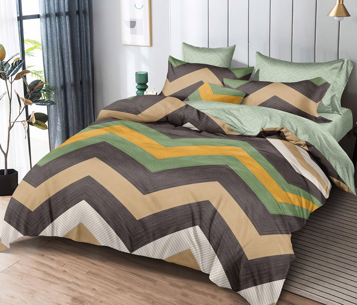 

Постельное белье Mercury Home Фисташка 2 СП Поплин 2 наволочки 50x70, Фисташка