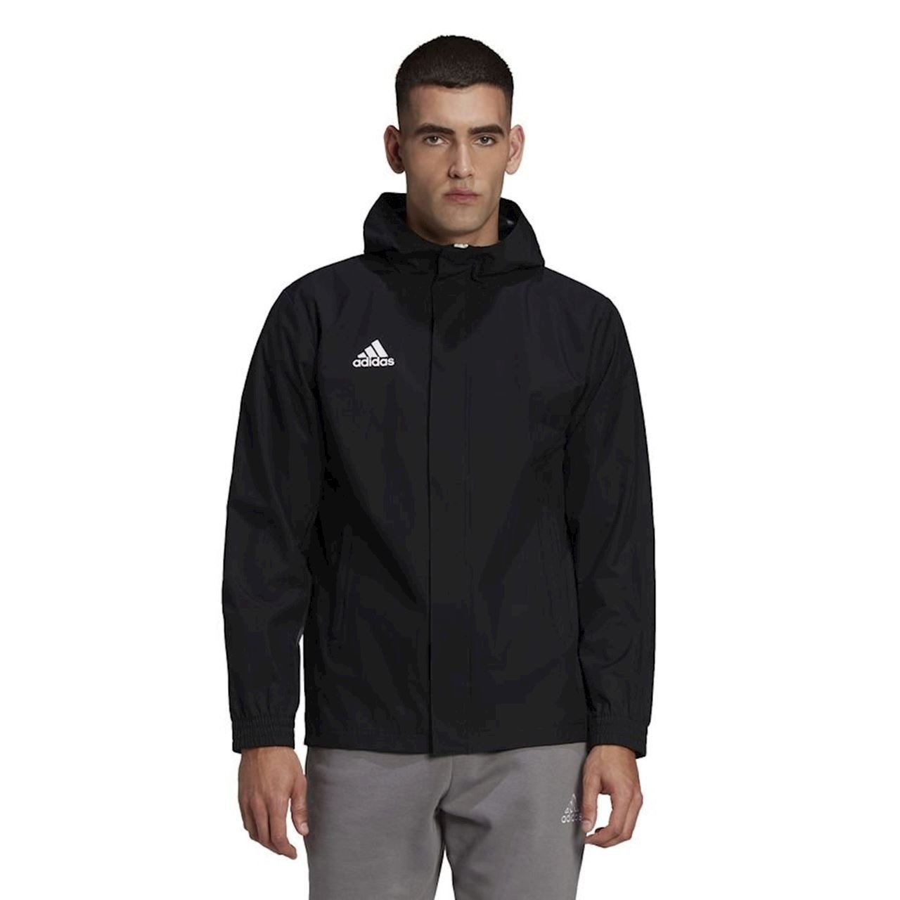 фото Ветровка мужская adidas ent22 aw jacket черная 3xl