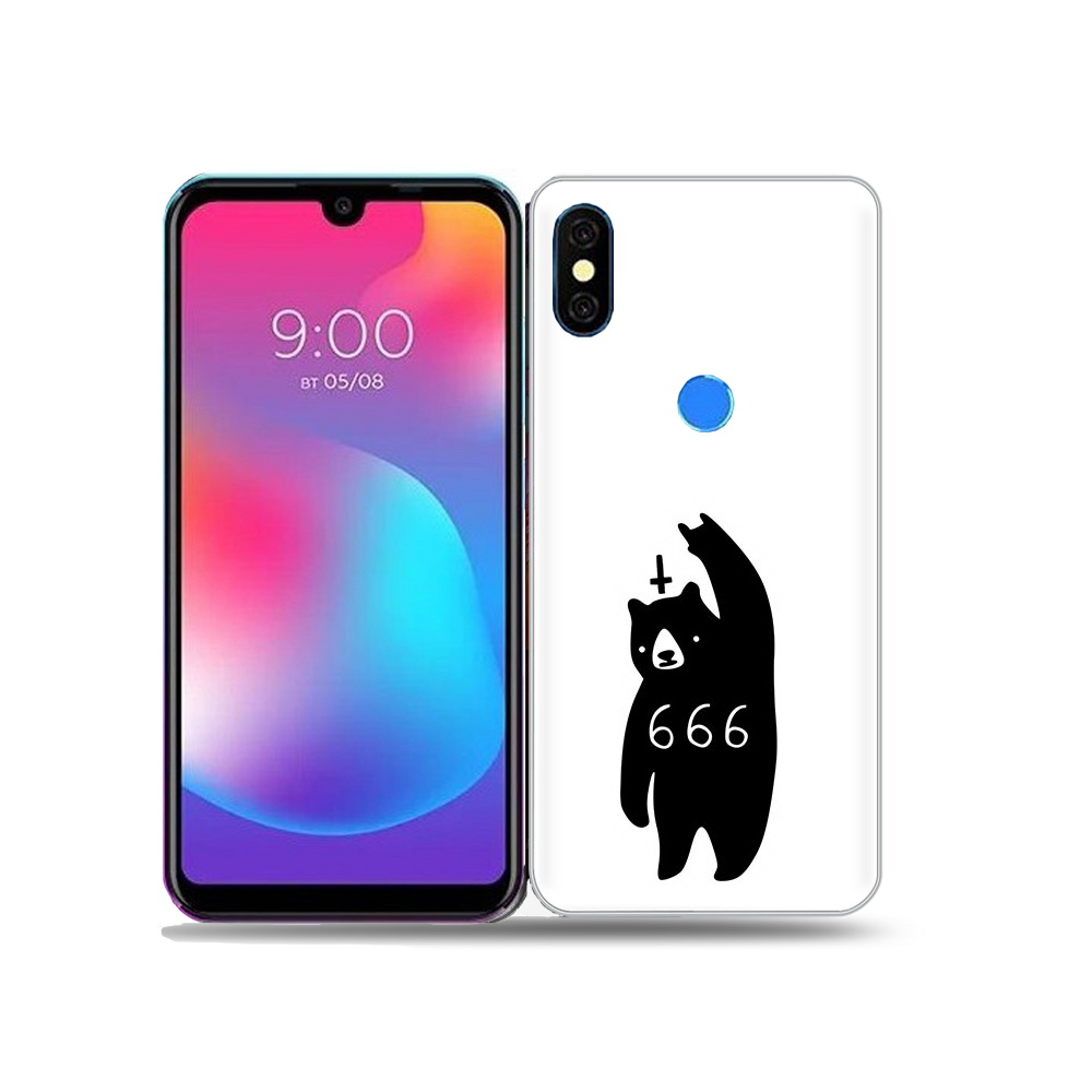

Чехол MyPads Tocco для BQ 5730L медведь 666, Прозрачный, Tocco