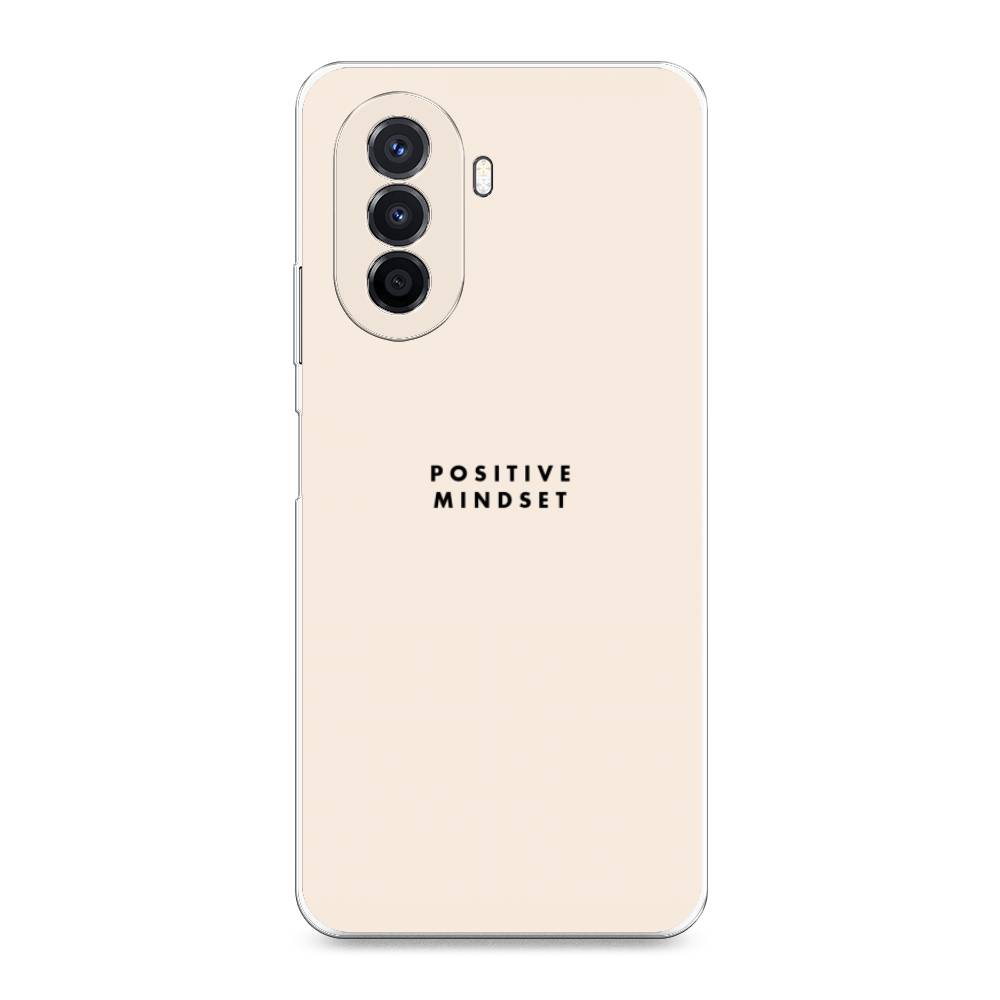 

Силиконовый чехол "Позитивное мышление" на Huawei Nova Y70, 6109150-7