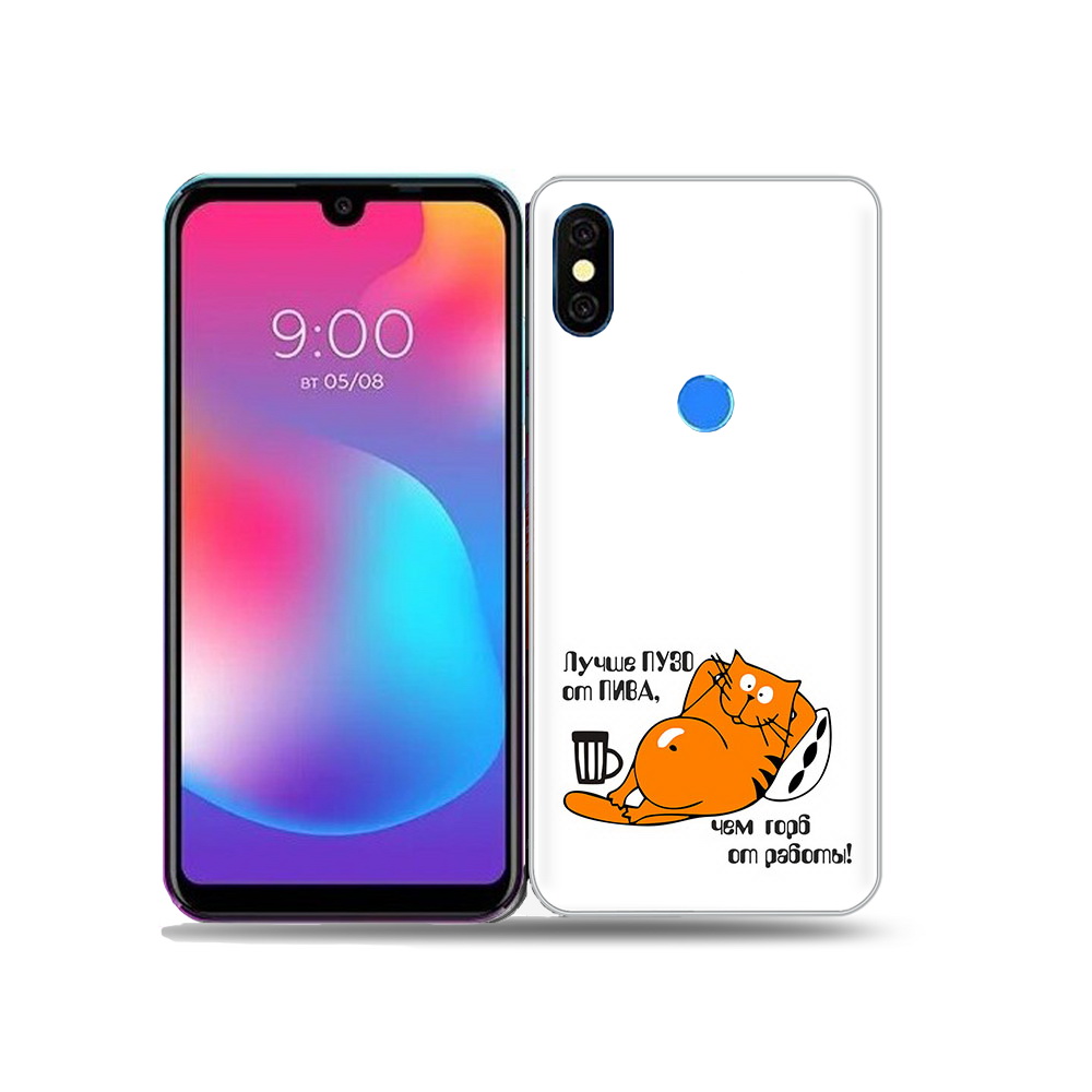 

Чехол MyPads Tocco для BQ 5730L лучше пузо, Прозрачный, Tocco