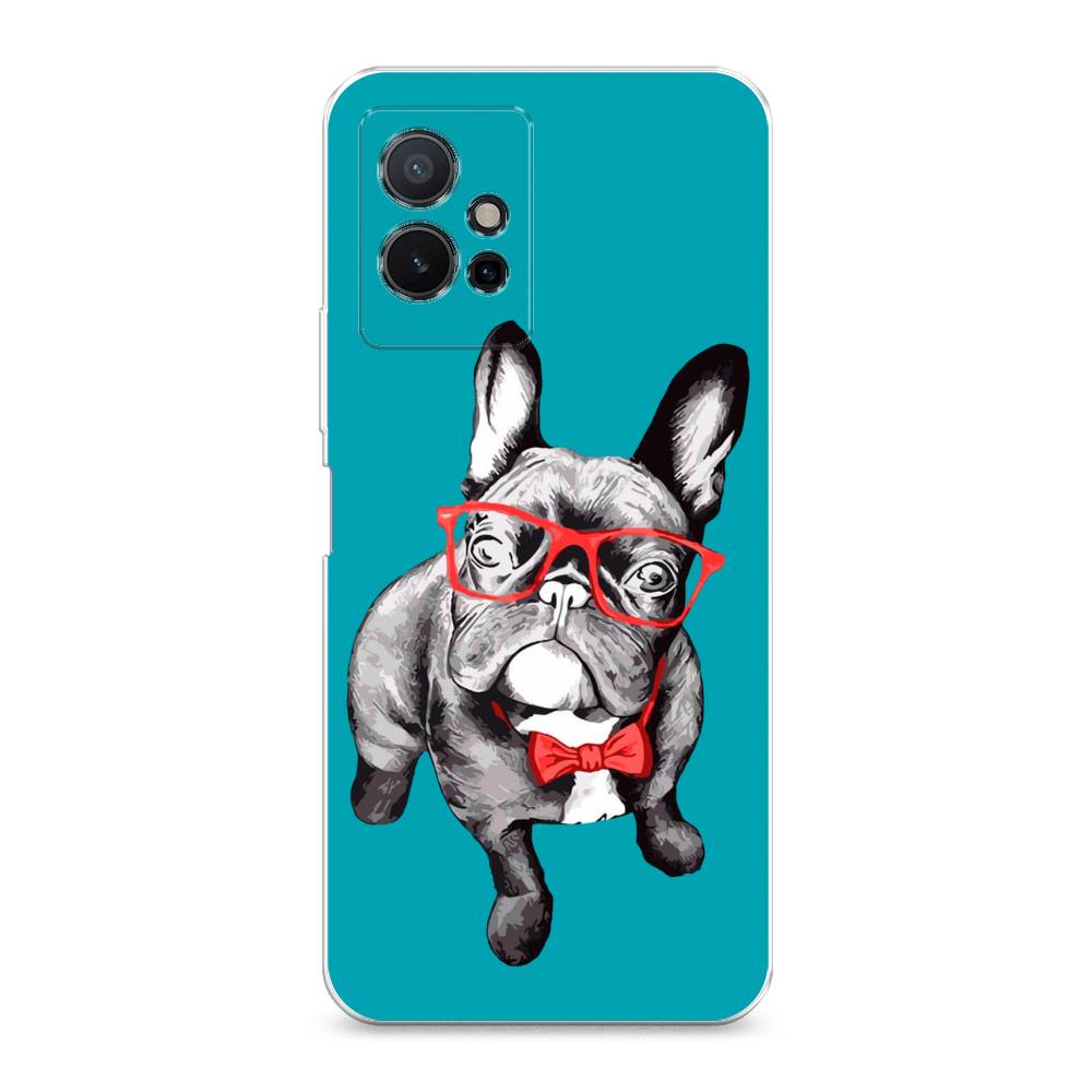 

Чехол на Vivo Y75 5G "Французский бульдог", 266250-1