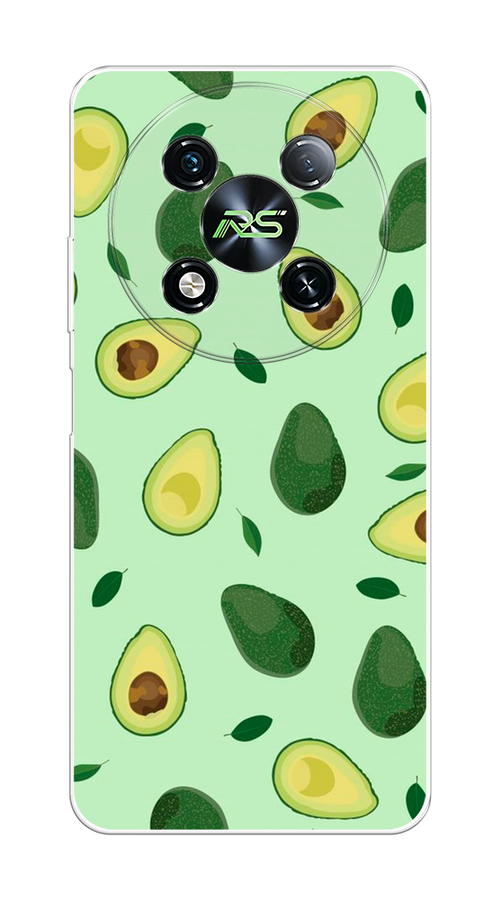 

Чехол на Itel RS4 "Blue avocado", Коричневый;зеленый, 3202150-1
