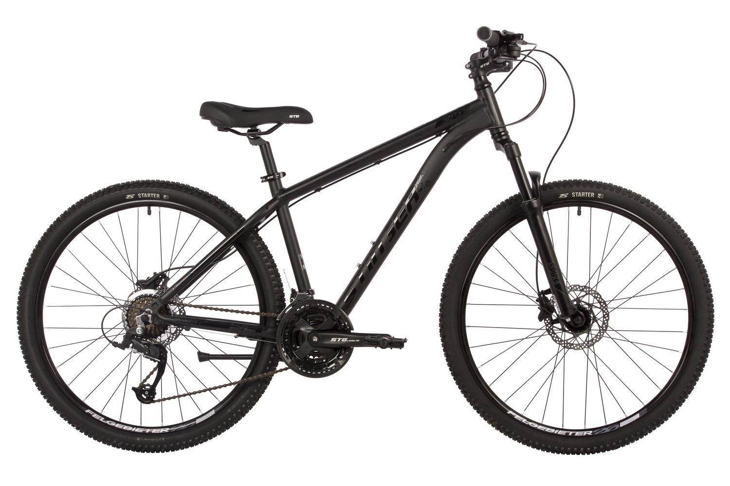 

Велосипед Stinger 26AHD.ELEMPRO.16BK22 черный