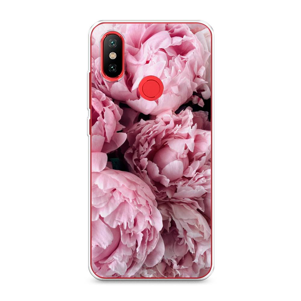 

Чехол Awog на Xiaomi Mi 6X/A2 "Нежные пионы", Разноцветный, 33350-8