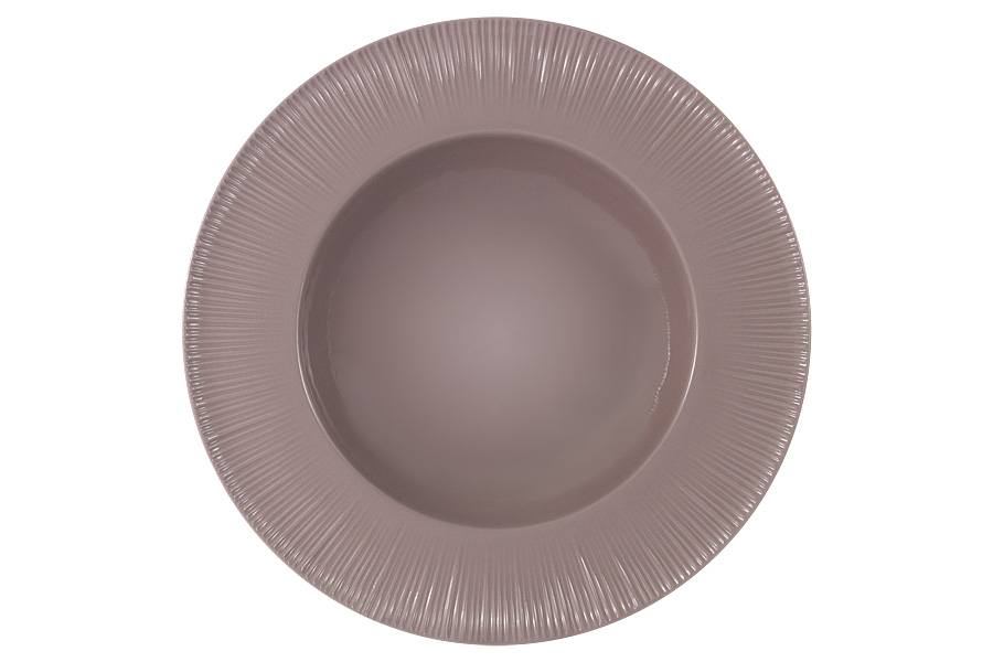 

Тарелка суповая Home & Style Какао 24 см HS4-G099-28G2S, Сиреневый