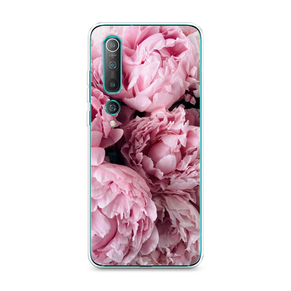 

Чехол Awog на Xiaomi Mi 10 Pro "Нежные пионы", Разноцветный, 37850-8