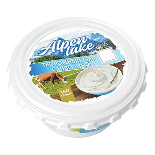

Сыр творожный Alpen Lake сливочный 140 г