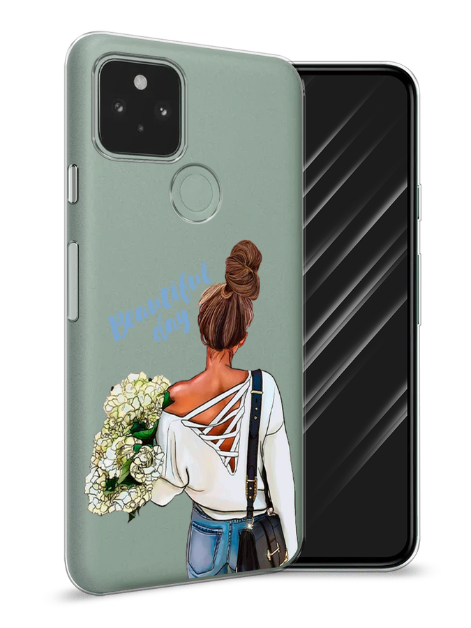 

Чехол Awog на Google Pixel 5A "Beautiful day vector", Разноцветный, 271050-6