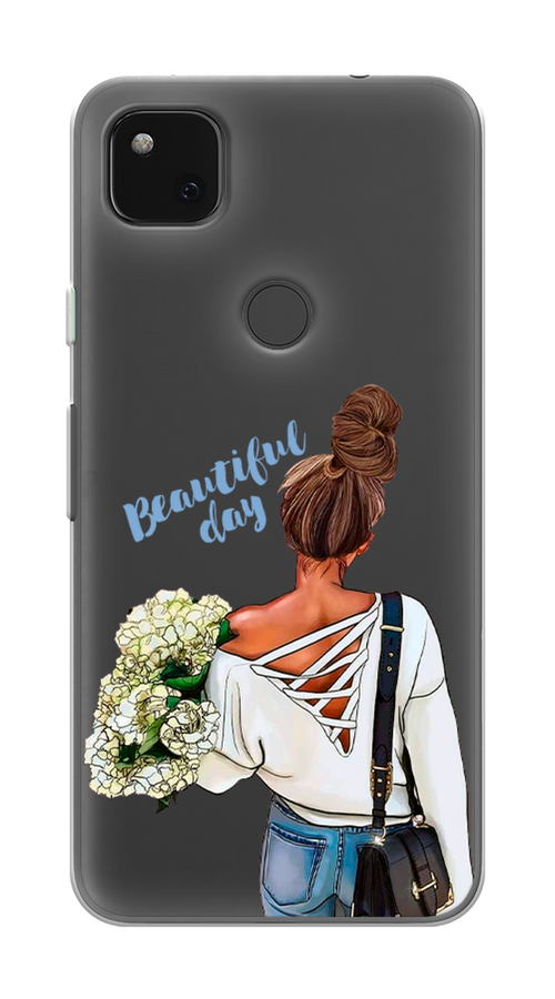 

Чехол Awog на Google Pixel 4A "Beautiful day vector", Разноцветный, 270650-6