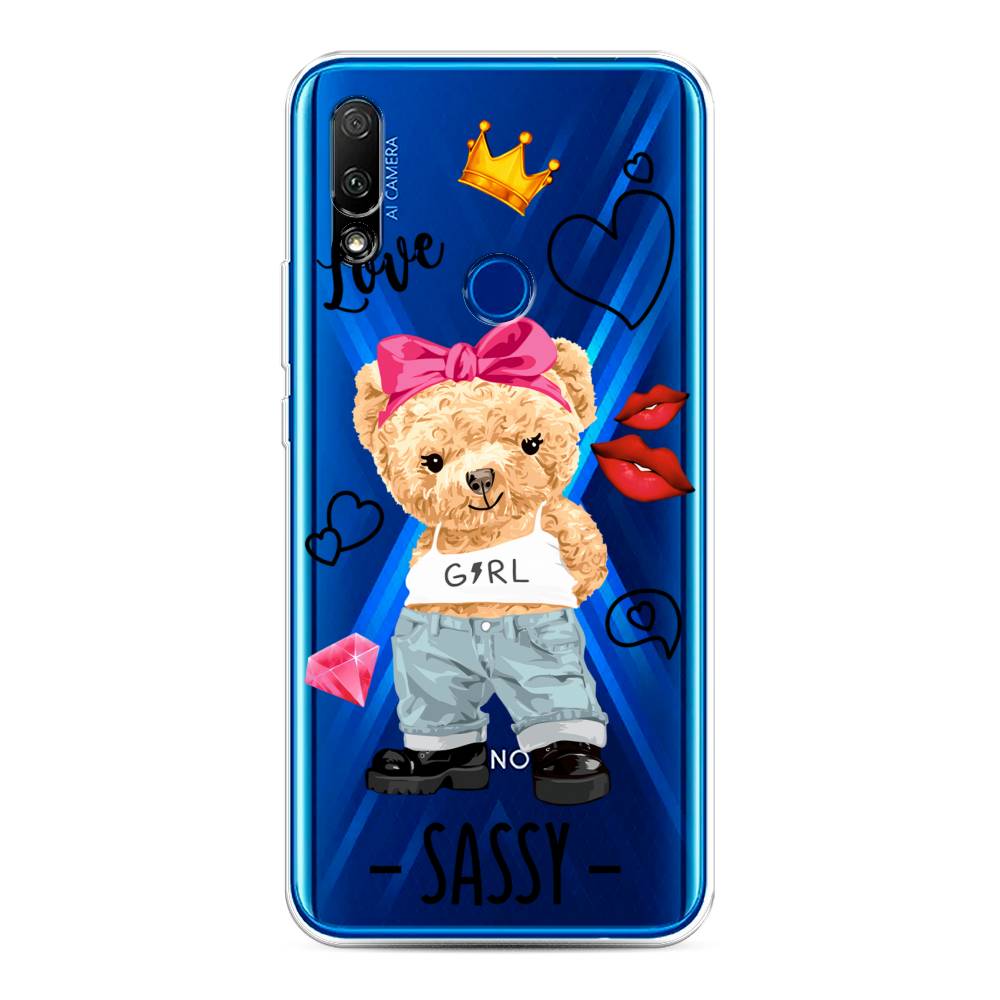 

Чехол на Honor 9X "Sugar Mommy", Голубой;белый;розовый, 69950-6