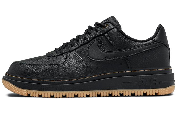 

Кеды унисекс Nike Air Force 1 Low Luxe black gum черные 45 EU, Черный, Air Force 1 Low Luxe black gum