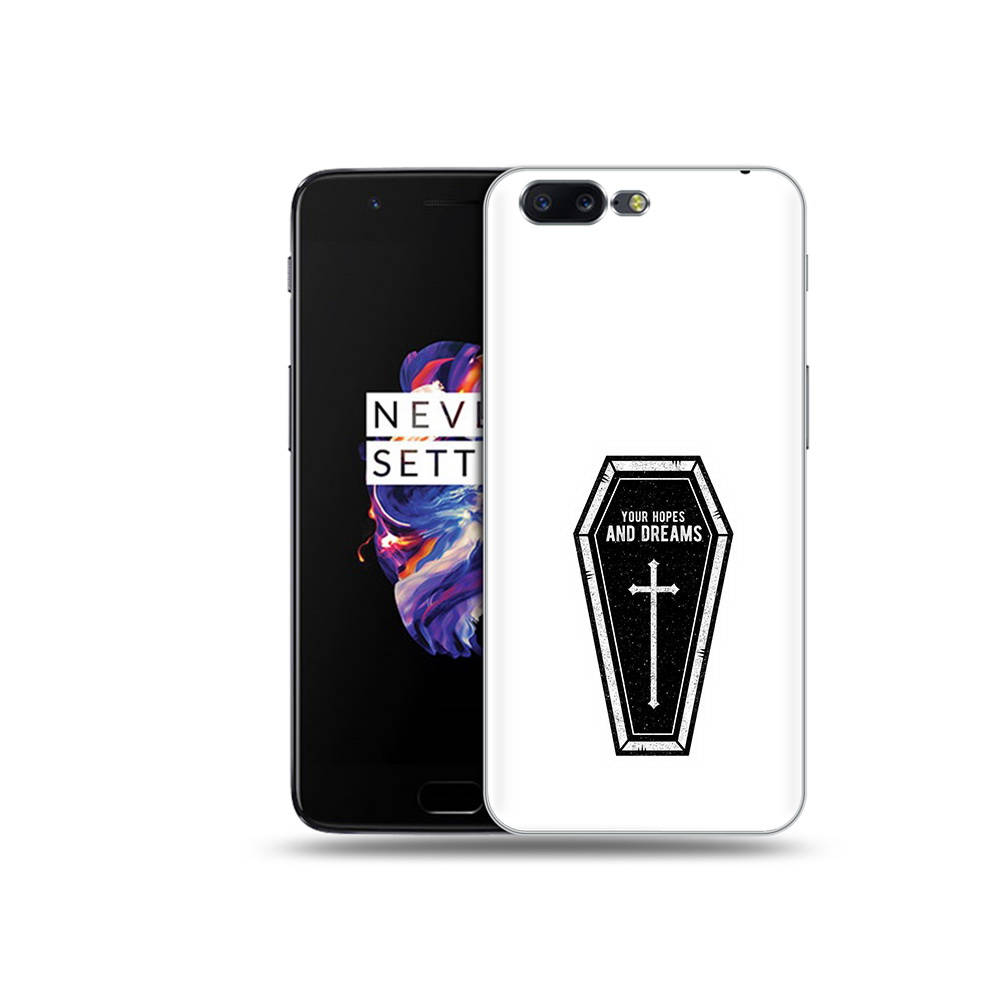 

Чехол MyPads Tocco для OnePlus 5 гроб с мечтами, Прозрачный, Tocco