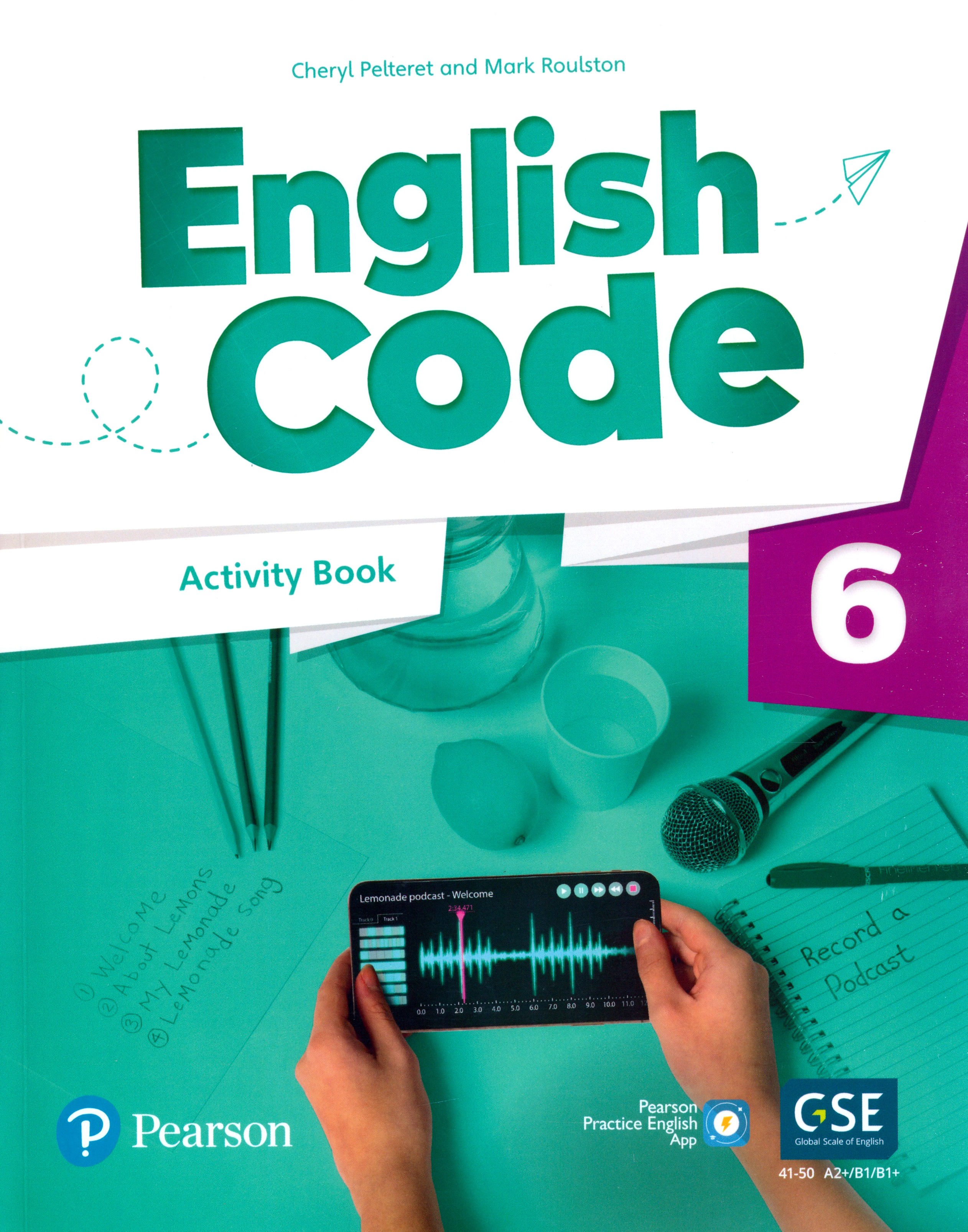 

English Code Level 6 Activity Book with Audio QR Code and Pearson Practice English App