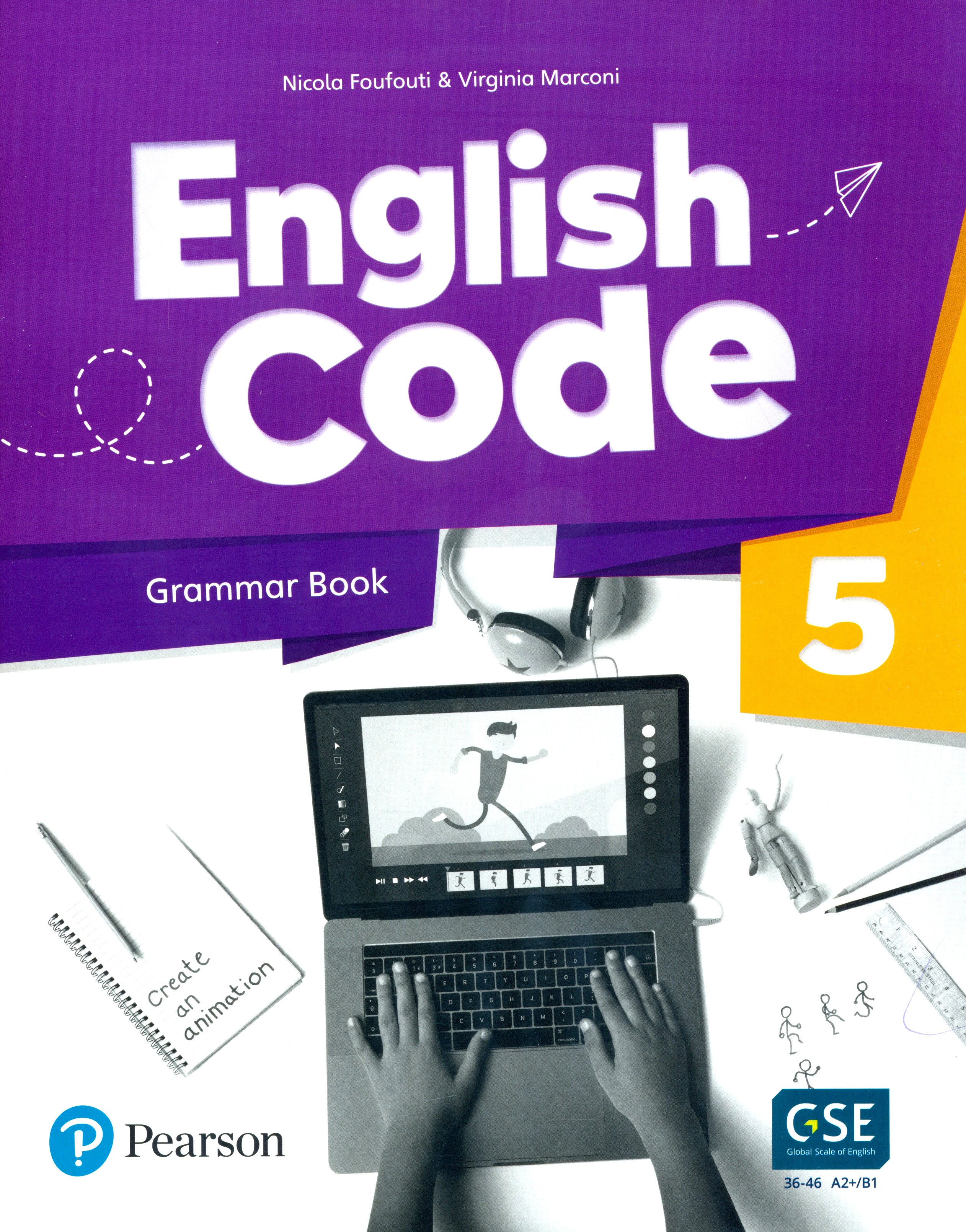 

English Code Level 5 Grammar Book with Video Online Access Code