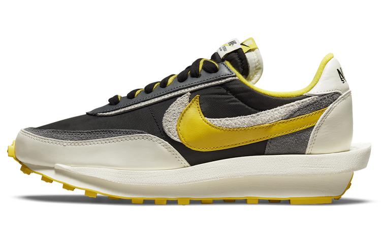 

Кроссовки Nike Sacai x UNDERCOVER x Nike LDWaffle black and bright citron черные 41 EU, Черный, Sacai x UNDERCOVER x Nike LDWaffle black and bright citron