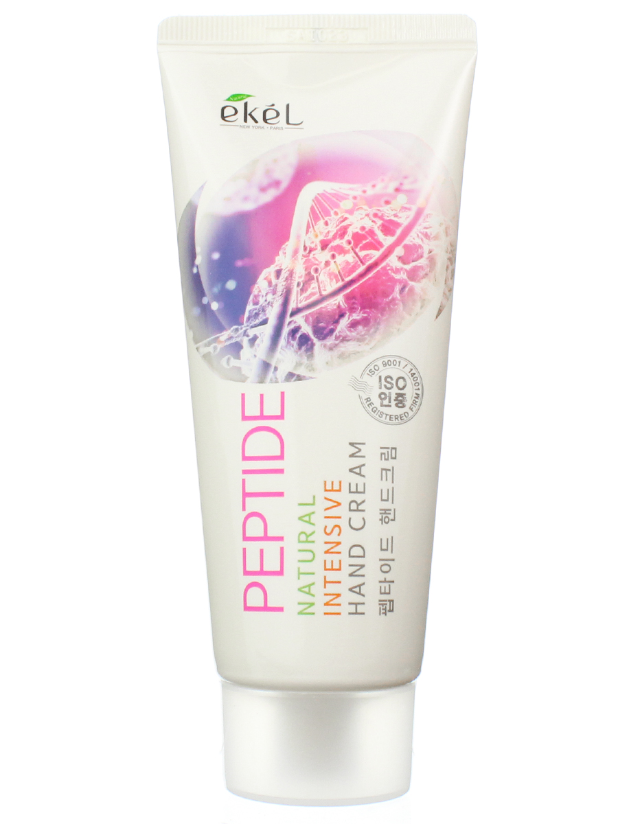 фото Крем для рук с пептидами ekel peptide natural intensive hand cream 100 мл