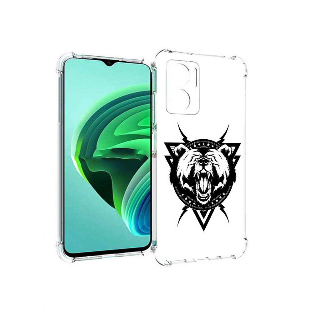 

Чехол MyPads медведь в треугольнике для Xiaomi Redmi Note 11E 5G/Redmi 11 Prime 5G, Прозрачный, Tocco
