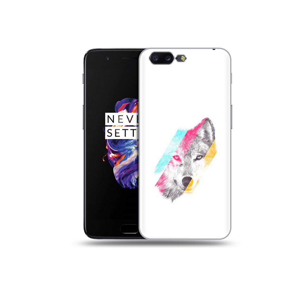 

Чехол MyPads Tocco для OnePlus 5 волк градиент, Прозрачный, Tocco