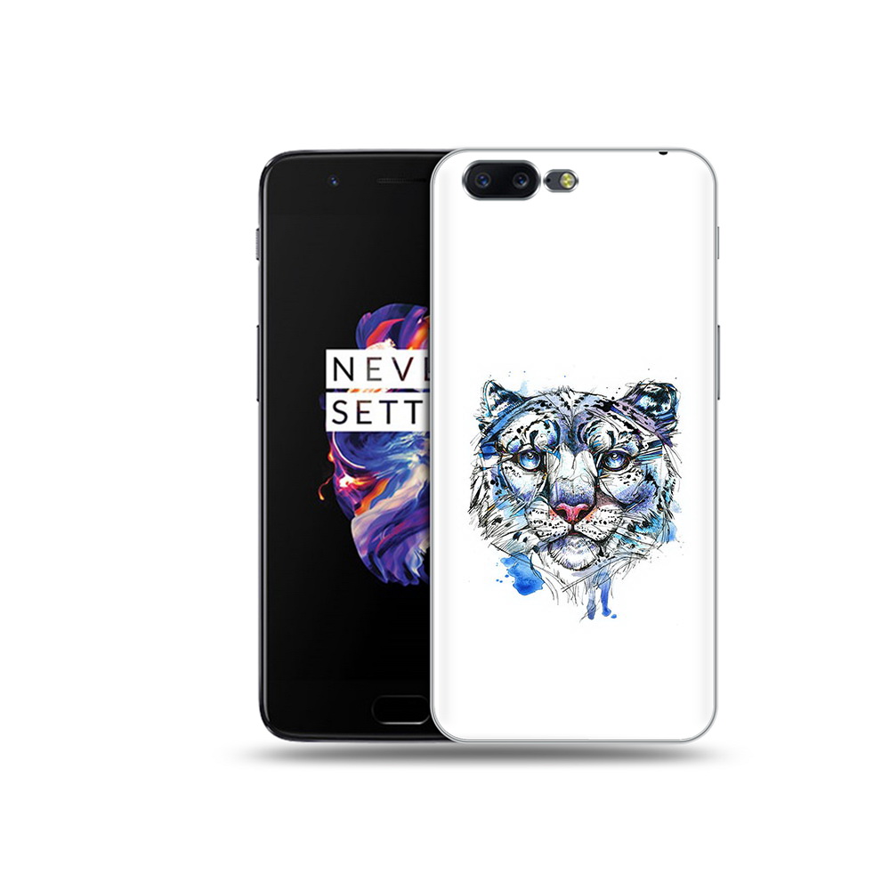 

Чехол MyPads Tocco для OnePlus 5 водяной тигр, Прозрачный, Tocco