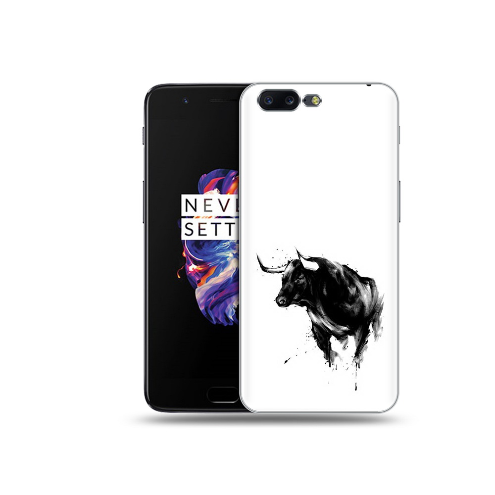

Чехол MyPads Tocco для OnePlus 5 бык, Прозрачный, Tocco