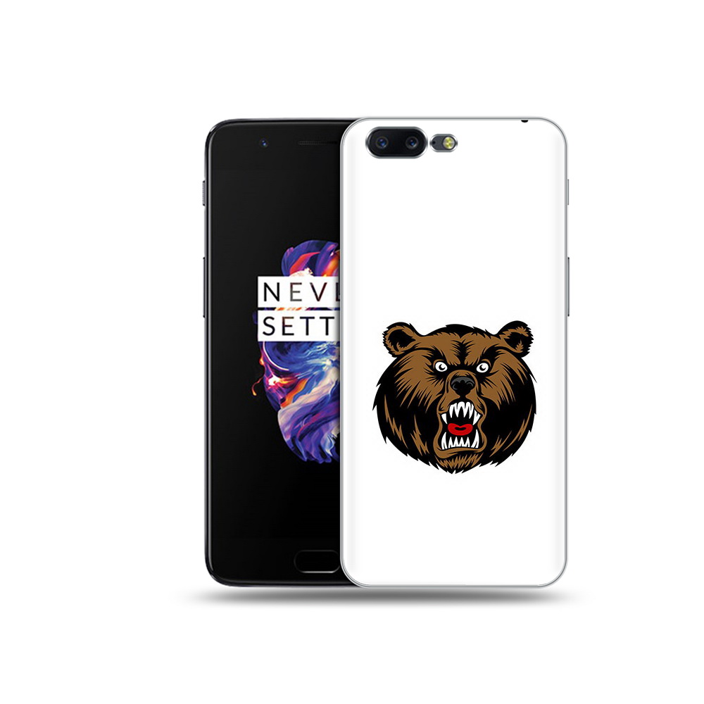 Чехол MyPads Tocco для OnePlus 5 бурый
