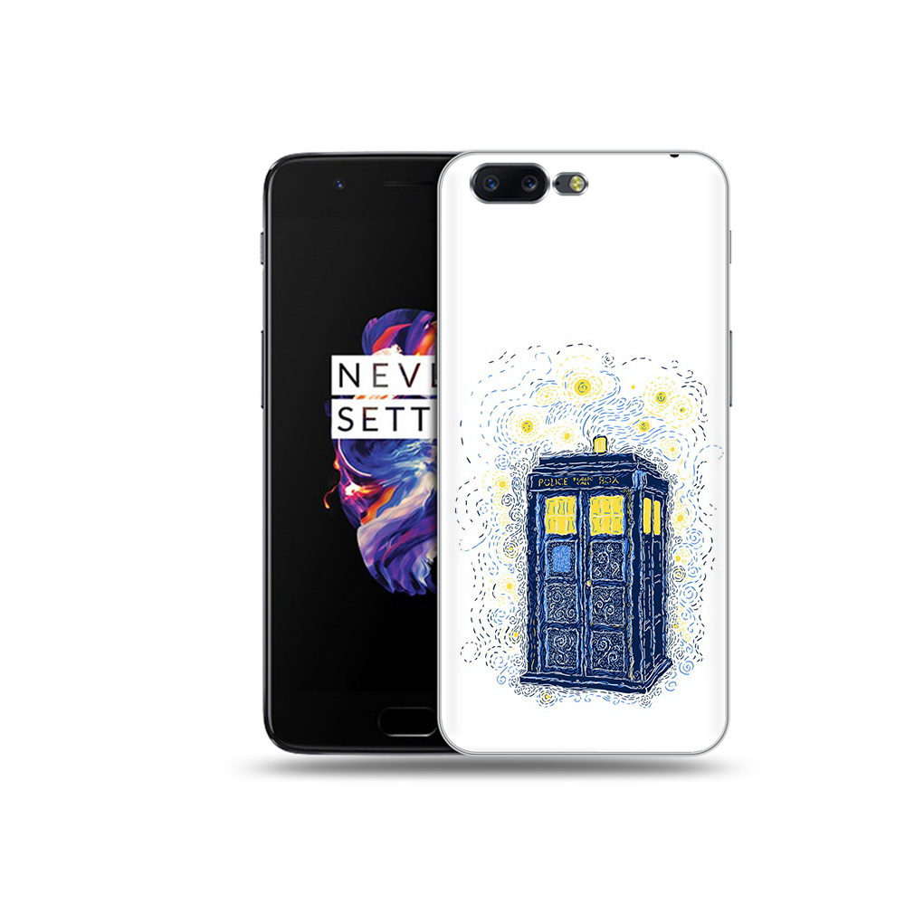 

Чехол MyPads Tocco для OnePlus 5 будка рисунок, Прозрачный, Tocco