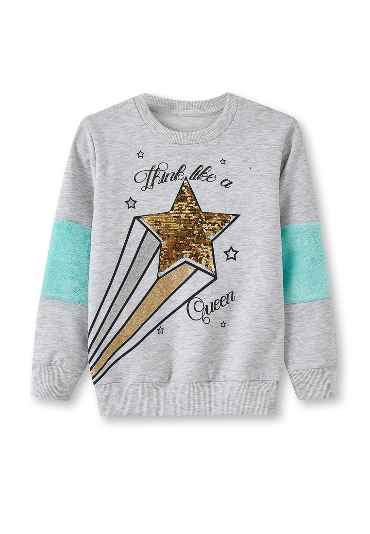 

Свитшот детский Max&jessi 5074 серый р.116, 5074