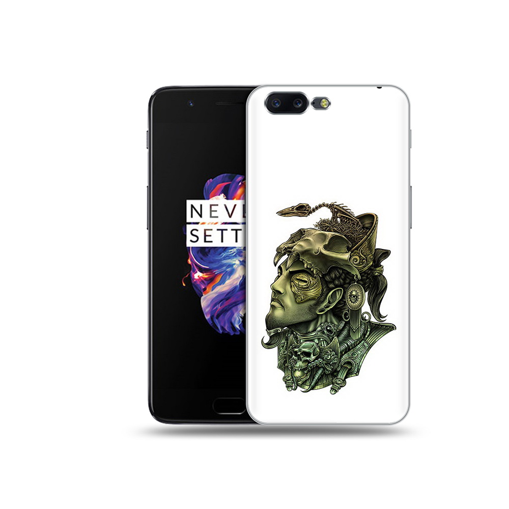 

Чехол MyPads Tocco для OnePlus 5 бронзовый воин, Прозрачный, Tocco