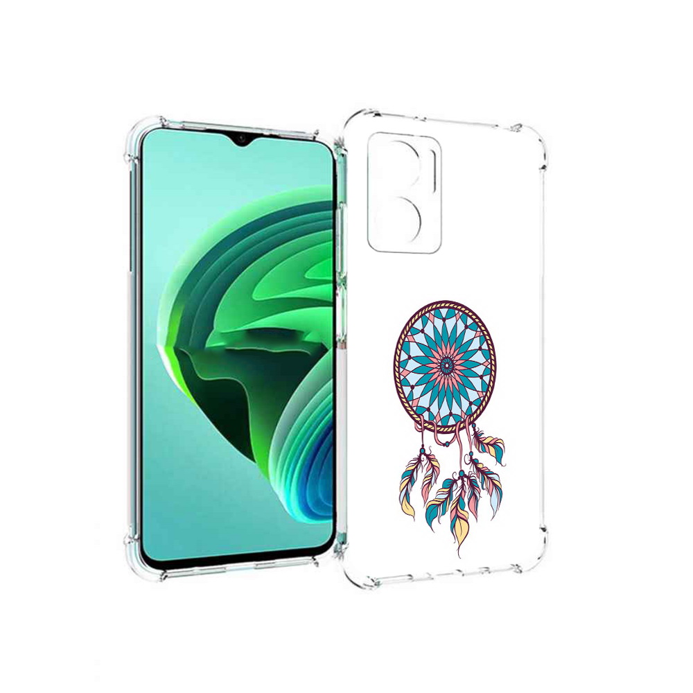 

Чехол MyPads ловец снов синий для Xiaomi Redmi Note 11E 5G/Redmi 11 Prime 5G, Прозрачный, Tocco