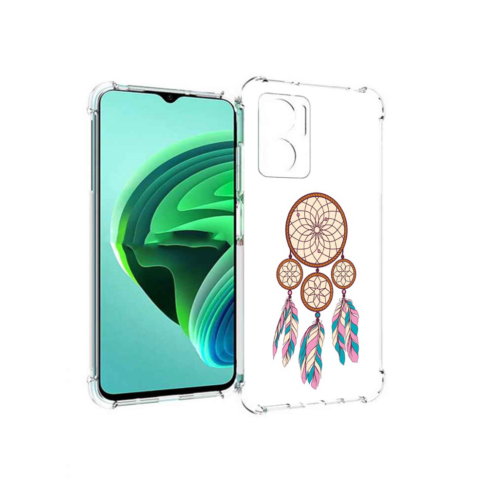 

Чехол MyPads ловец снов бежевый для Xiaomi Redmi Note 11E 5G/Redmi 11 Prime 5G, Прозрачный, Tocco