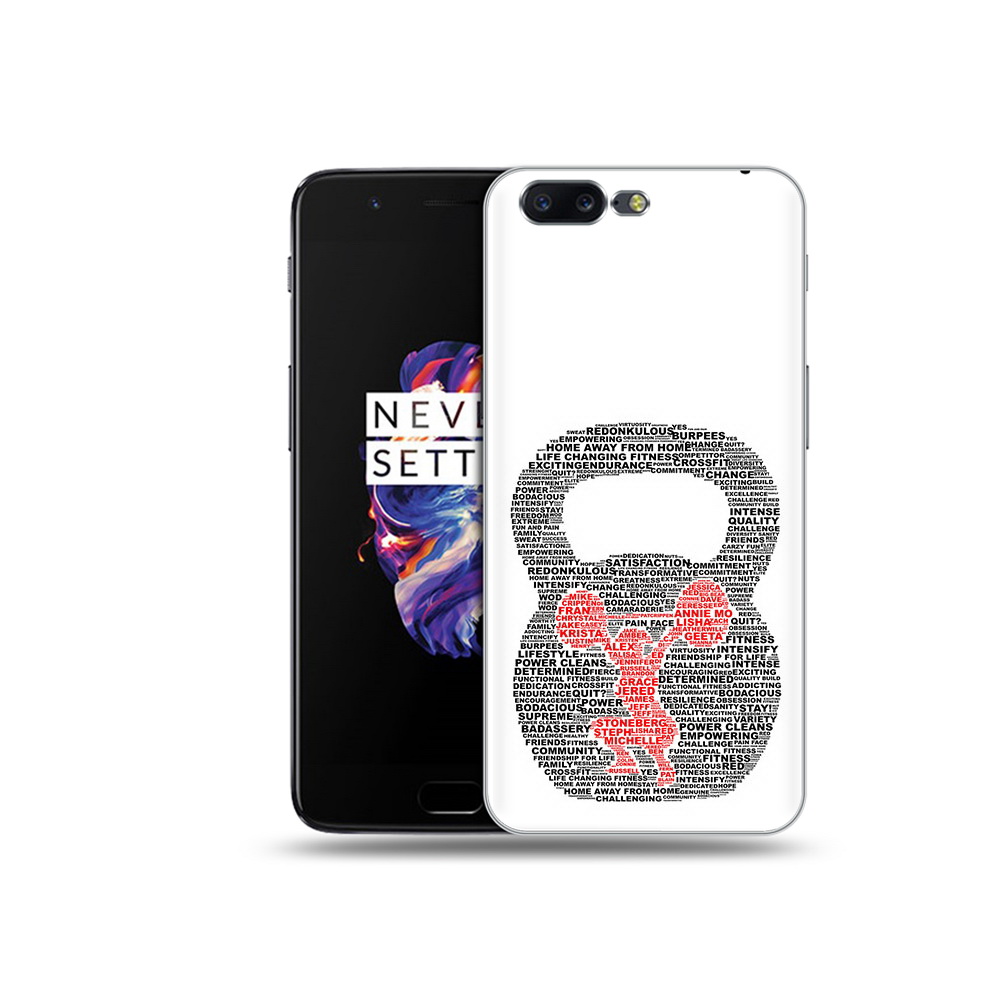 

Чехол MyPads Tocco для OnePlus 5 бодибилдинг гиря из слов, Прозрачный, Tocco